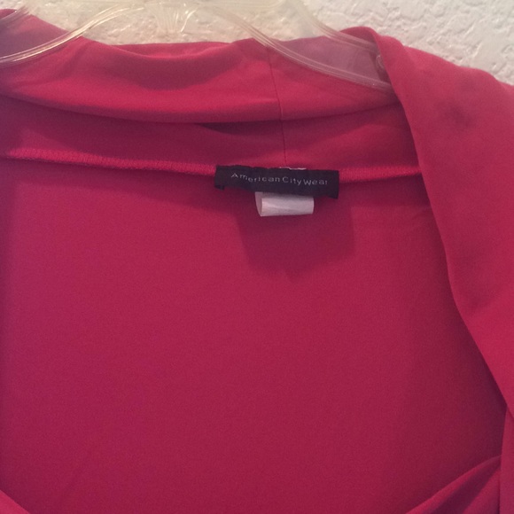 FINAL MARKDOWN Lovely American city wear draped front top large - Picture 4 of 6